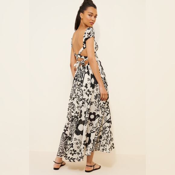 Free People Ultraviolet Dress - Bright White Combo - Size XS - Picture 3 of 10